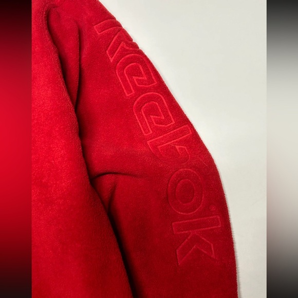 Vintage Men’s Reebok Scarlet Quarter Zip Pullover - Picture 3 of 4